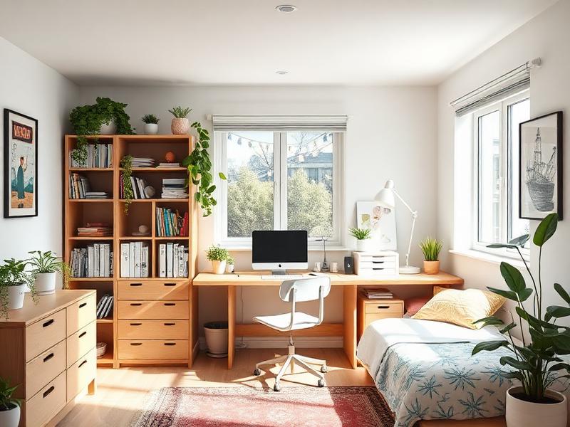 Habitación individual con escritorio - alojamiento estudiantes en Universidad, Zaragoza